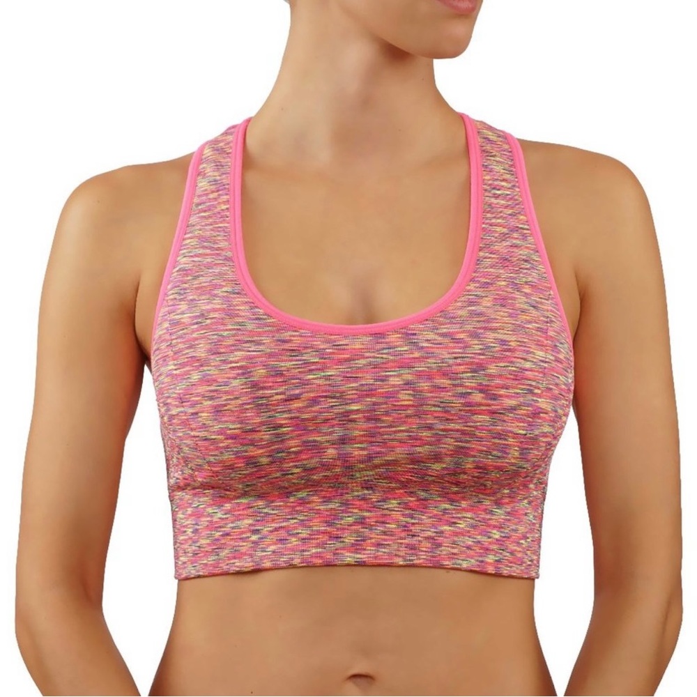 Sports Bra High Impact Racerback Padded Pushup